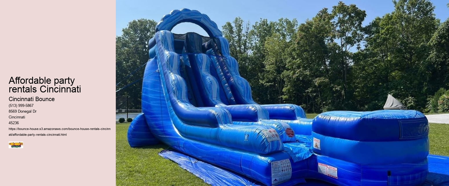 Experience the Ultimate Bounce: Cincinnati's Finest Rentals!