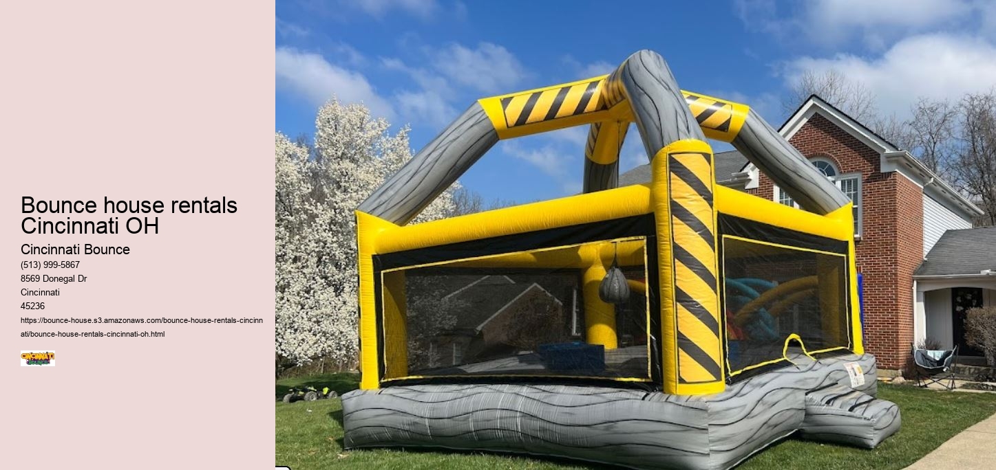 Bounce house rentals Cincinnati OH