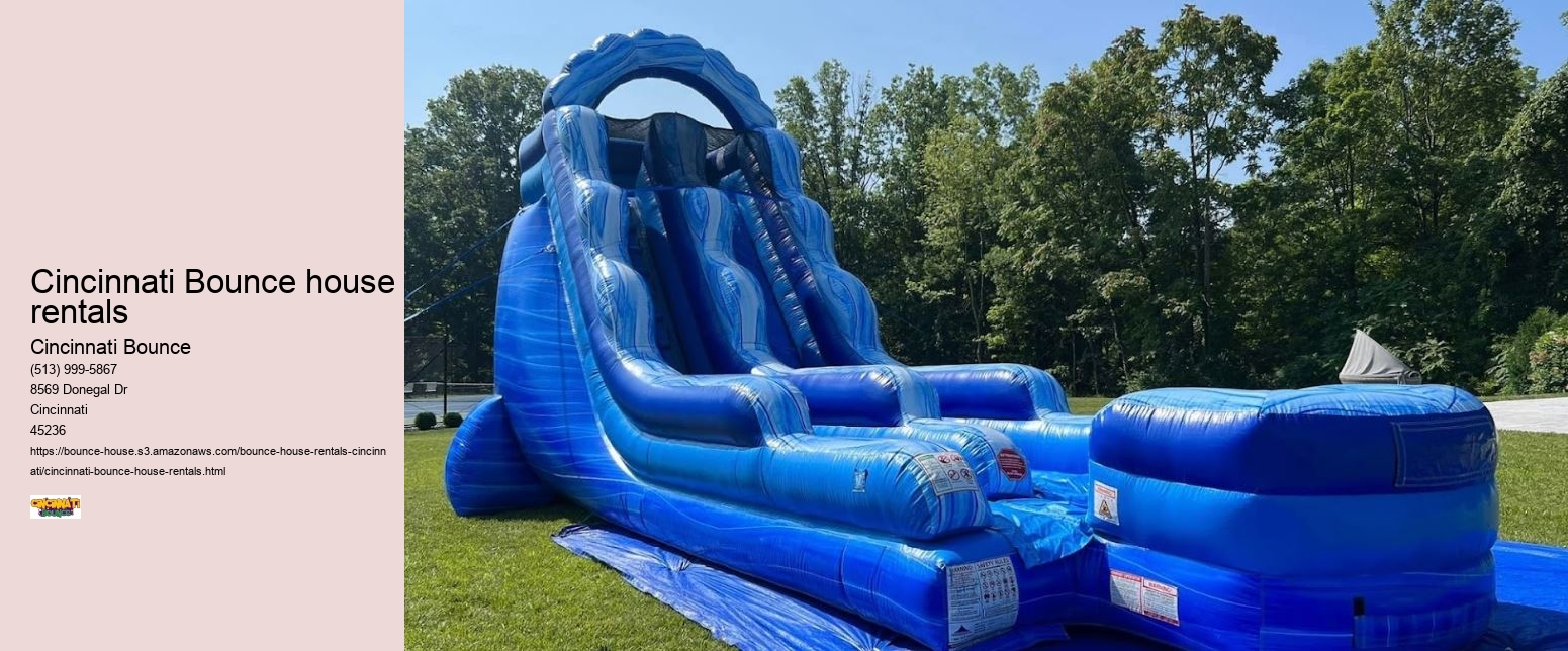 Cincinnati Bounce house rentals