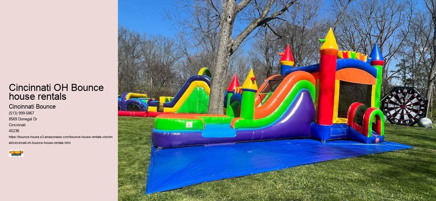 Cincinnati OH Bounce house rentals
