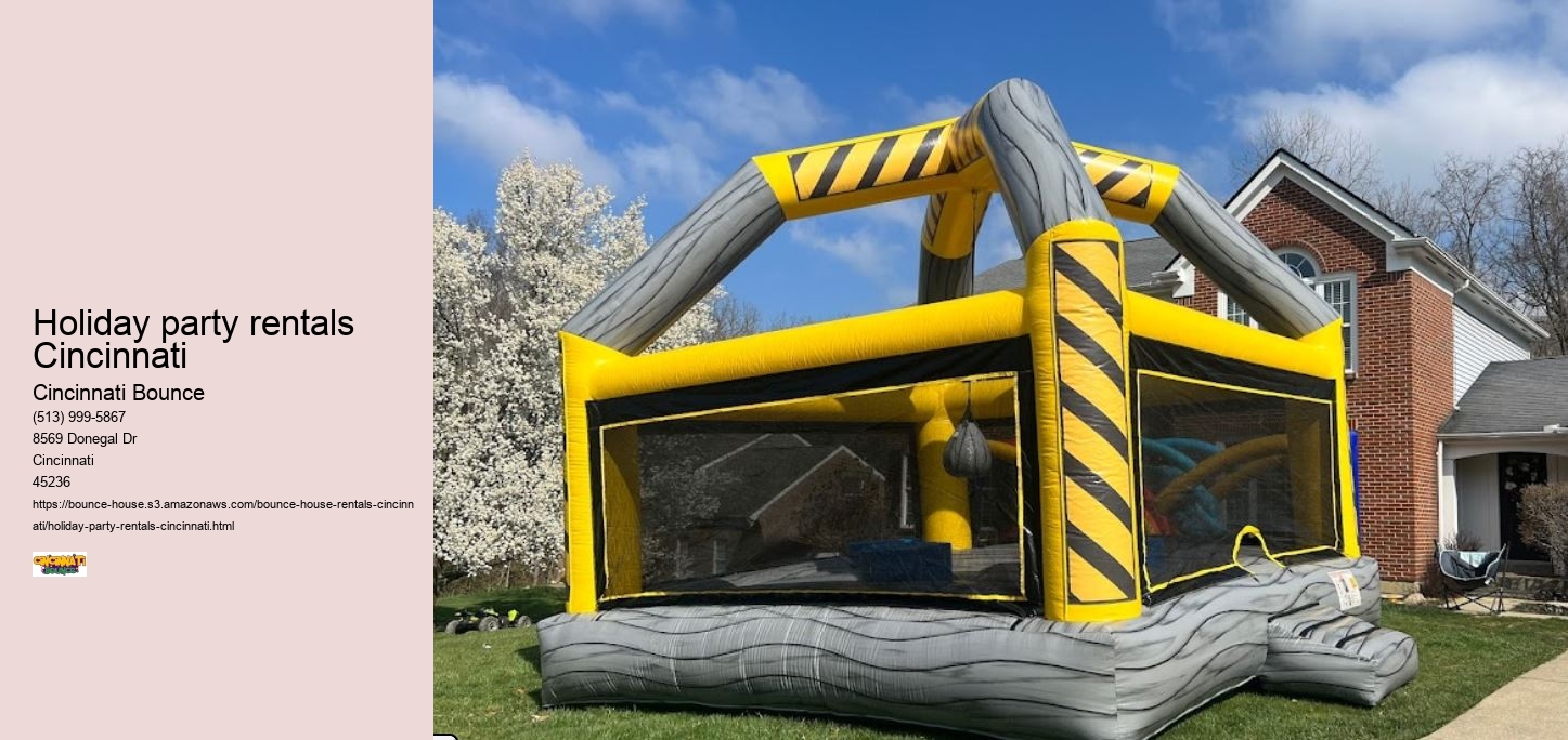 Holiday party rentals Cincinnati