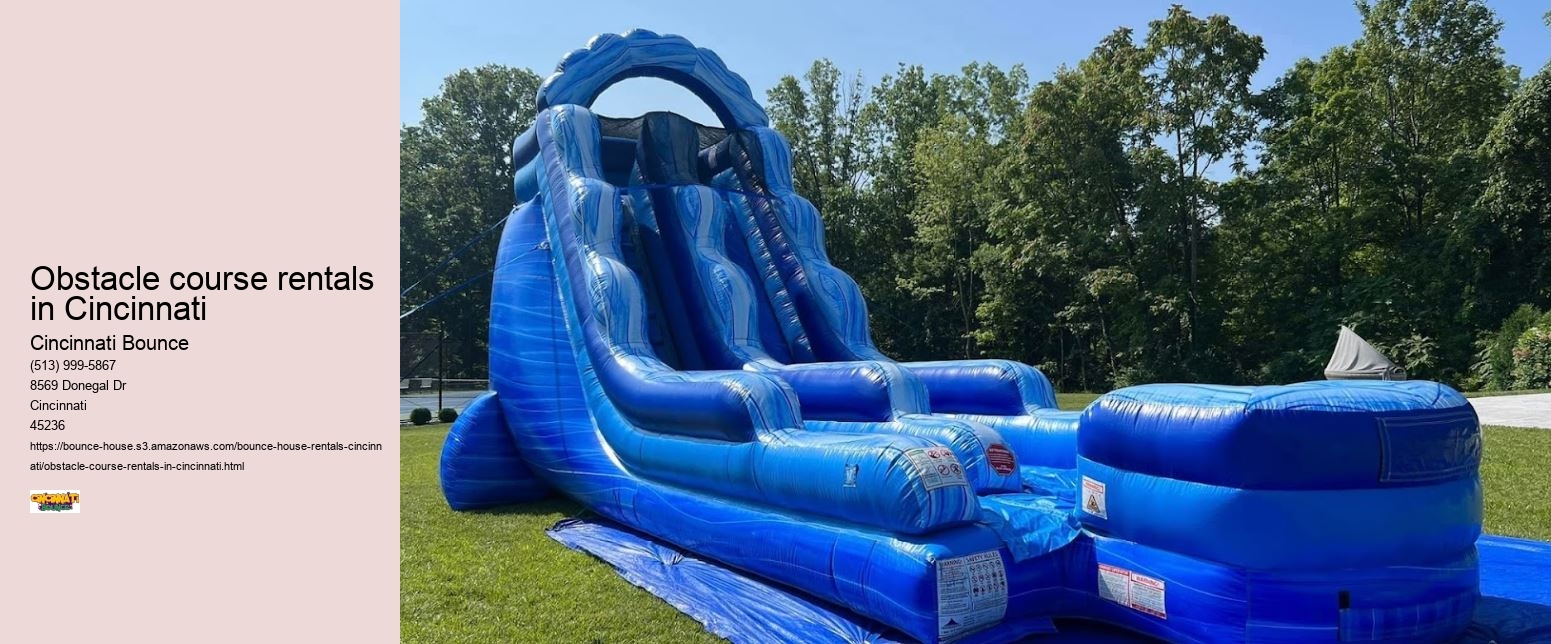 Turn Your Event into a Bouncing Bash with Cincinnati Bounce!