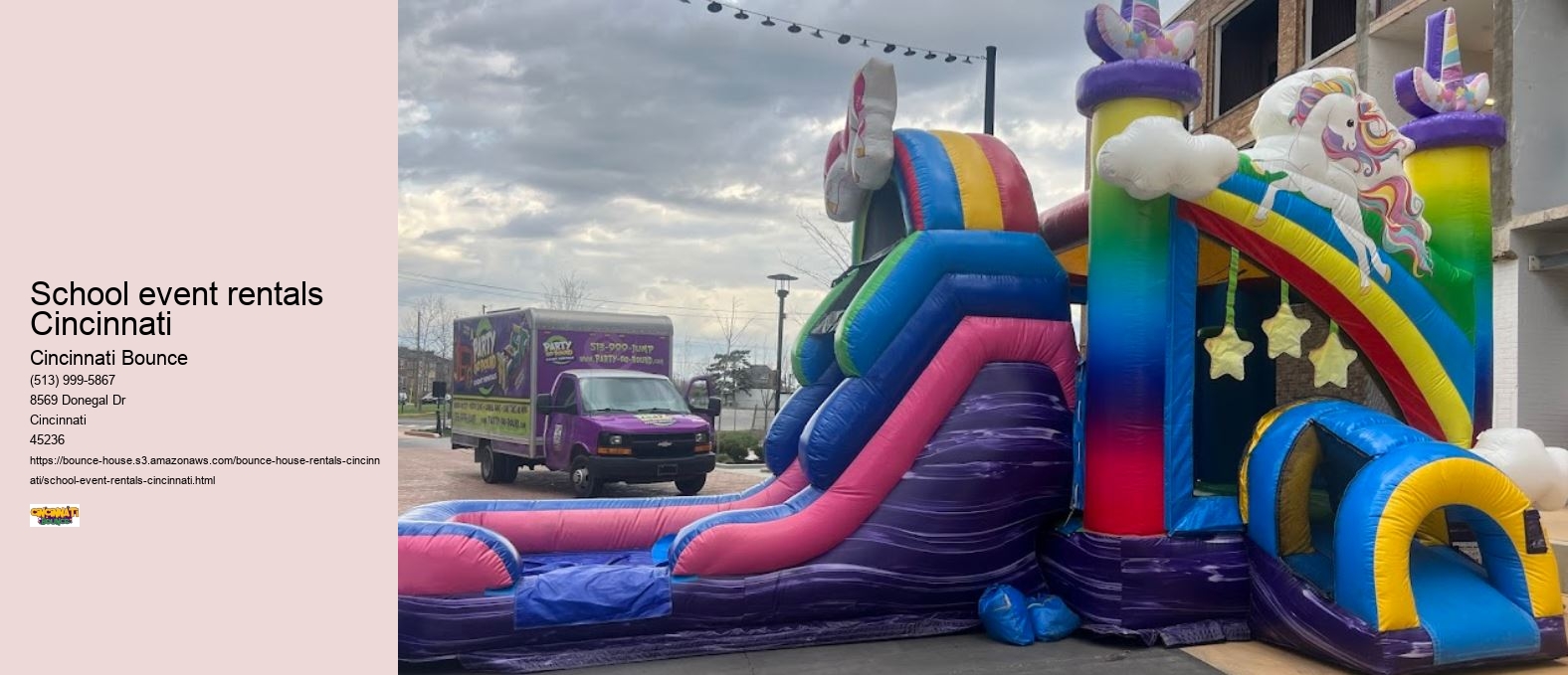 Elevate Your Event with Cincinnati's Finest Bounce House Rentals!