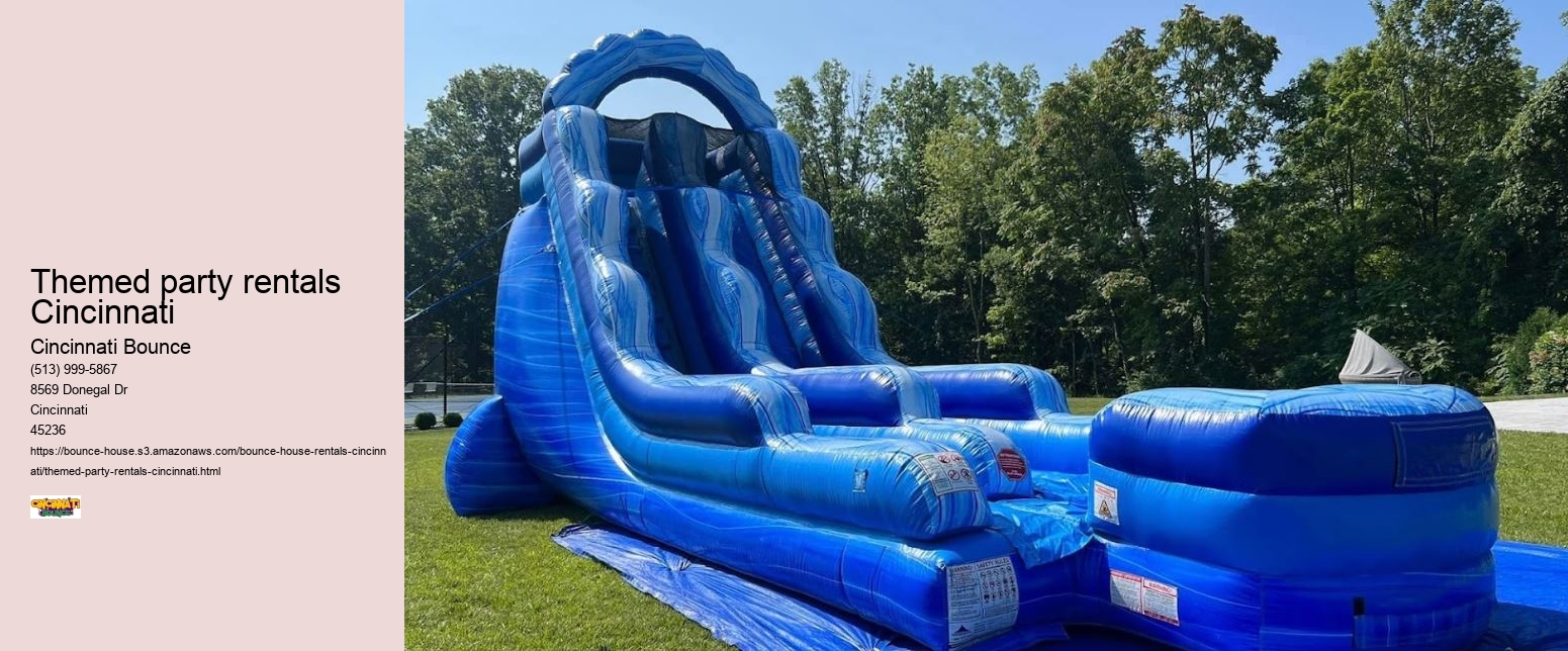 Turn Ordinary into Extraordinary with Cincinnati Bounce House Rentals!