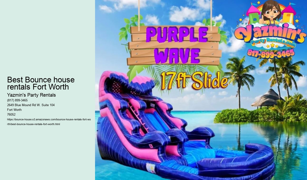 Best Bounce house rentals Fort Worth
