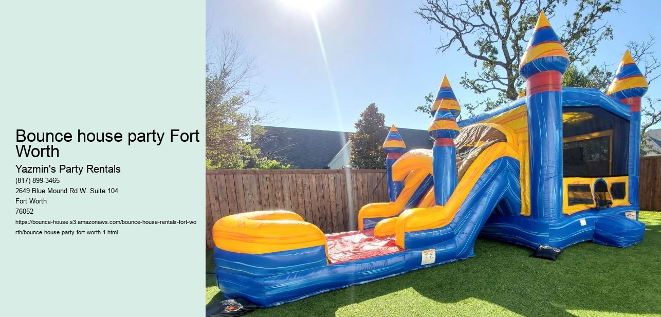 Inflatable rentals Fort Worth
