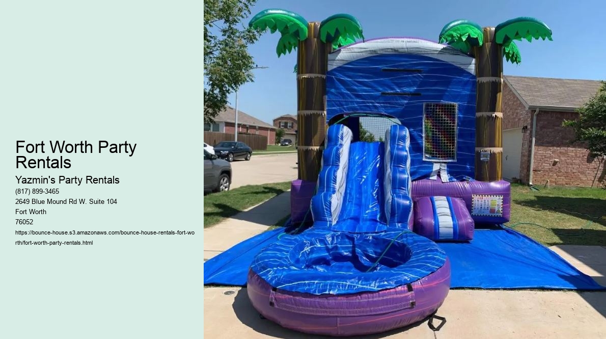 Fort Worth Party Rentals 