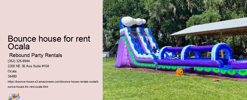 Bounce house for rent Ocala