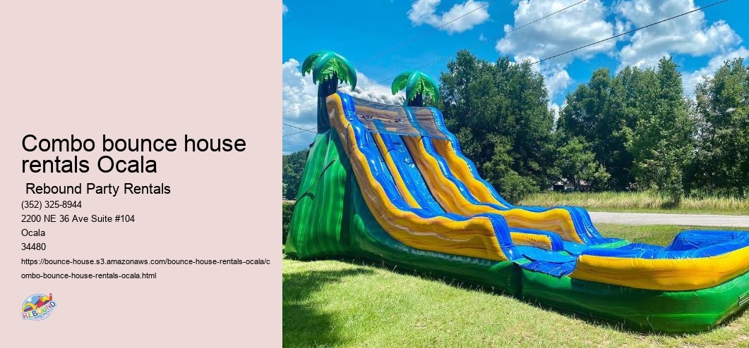 Bounce House Magic Comes to Life in Ocala!