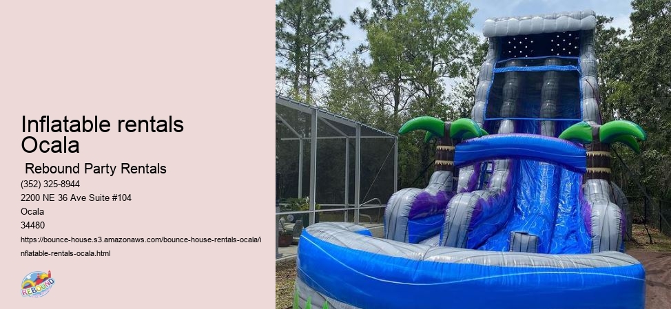 Inflatable rentals Ocala