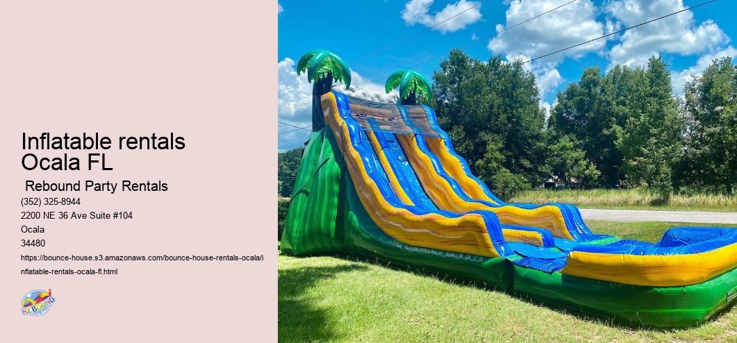 Bring the Excitement: Bounce House Rentals Ocala