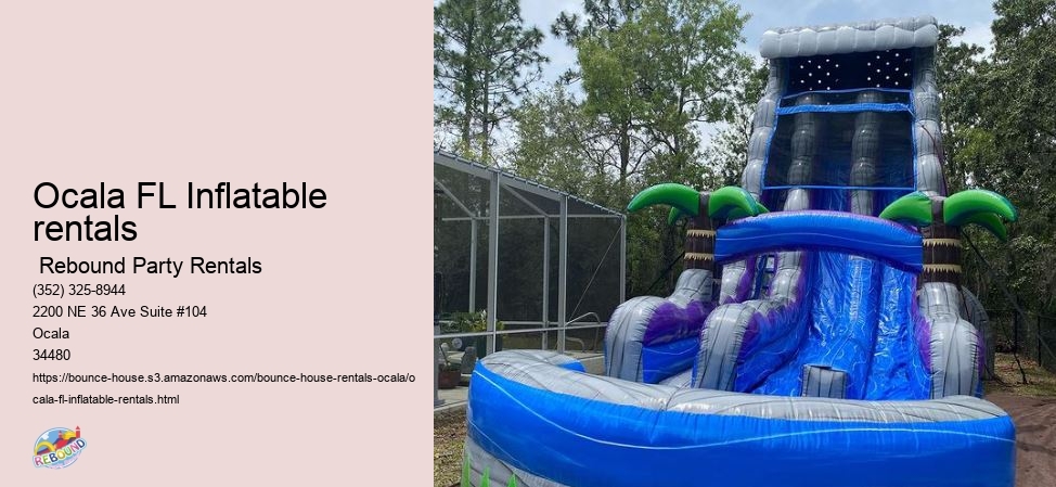 Ocala FL Inflatable rentals